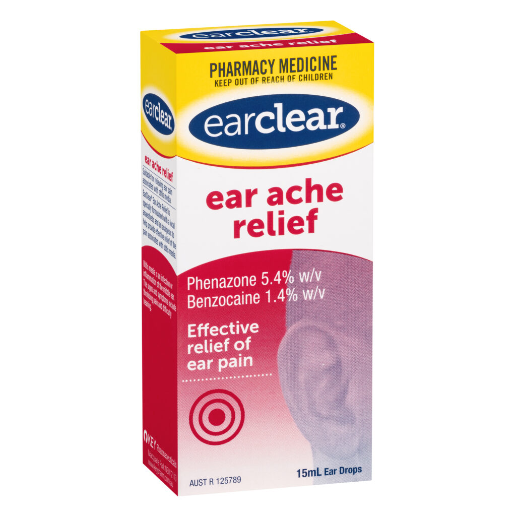 EarClear Ear Ache Relief Drops - 15 mL